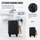 IZOD Soren 20 Inch Carry-On Expandable Hardside Luggage