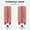 IZOD Soren 20 Inch Carry-On Expandable Hardside Luggage