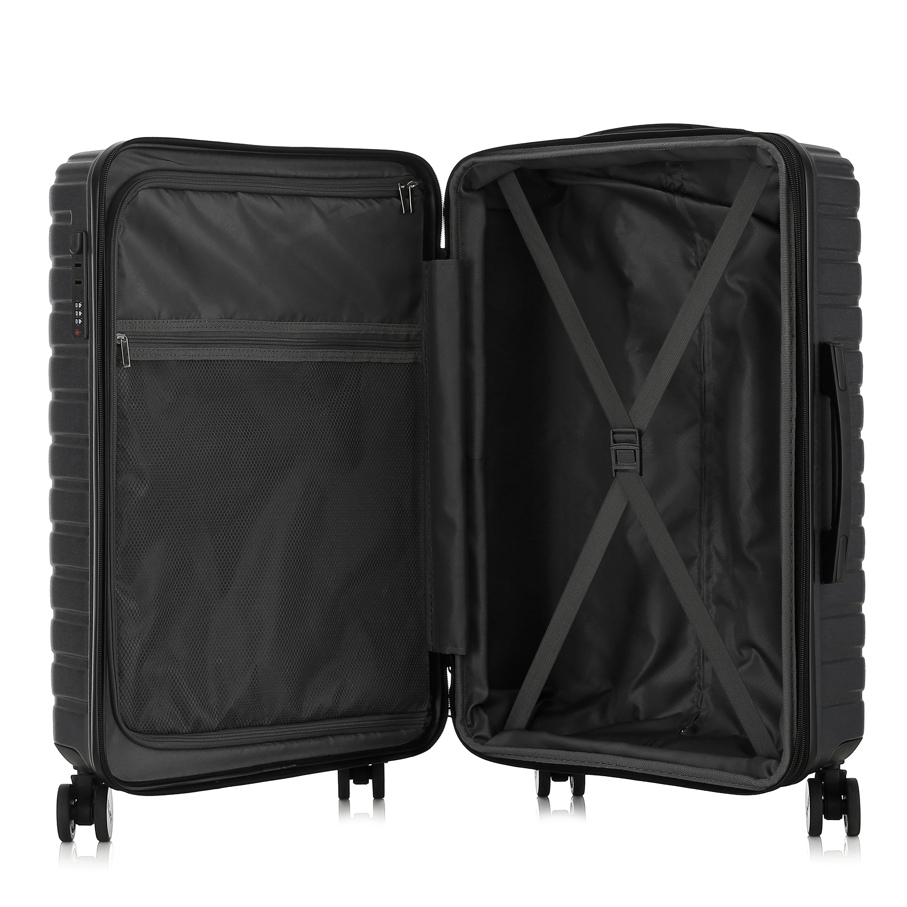 Isaac Mizrahi Arlo 20 Inch Carry-On Expandable Hardside Luggage