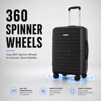 IZOD Marx 20 Inch Carry-On Expandable Hardside Luggage