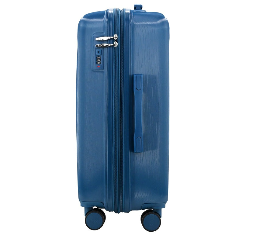 IZOD Mateo 20-Inch Carry-On Luggage – Lightweight Expandable ABS Hardside Suitcase with 360° Dual Spinner Wheels & Built-In Combo Lock