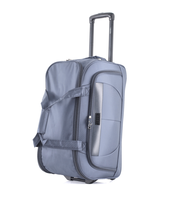 IZOD Carol Lightweight Soft Shell Rolling Duffel Bag with Wheels and Telescopic Handle – Travel-Ready Luggage Duffel