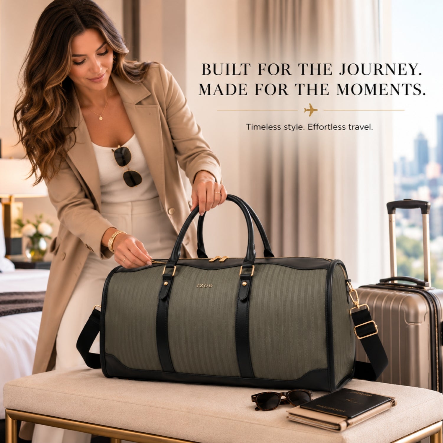 Vero Weekender Carry-On Duffel Bag