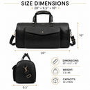 Atlas PU Leather Travel Carry-On Duffel Weekender Bag