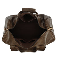 Atlas PU Leather Travel Carry-On Duffel Weekender Bag