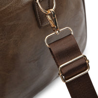 Atlas PU Leather Travel Carry-On Duffel Weekender Bag