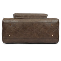 Atlas PU Leather Travel Carry-On Duffel Weekender Bag