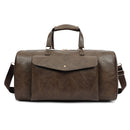 Atlas PU Leather Travel Carry-On Duffel Weekender Bag