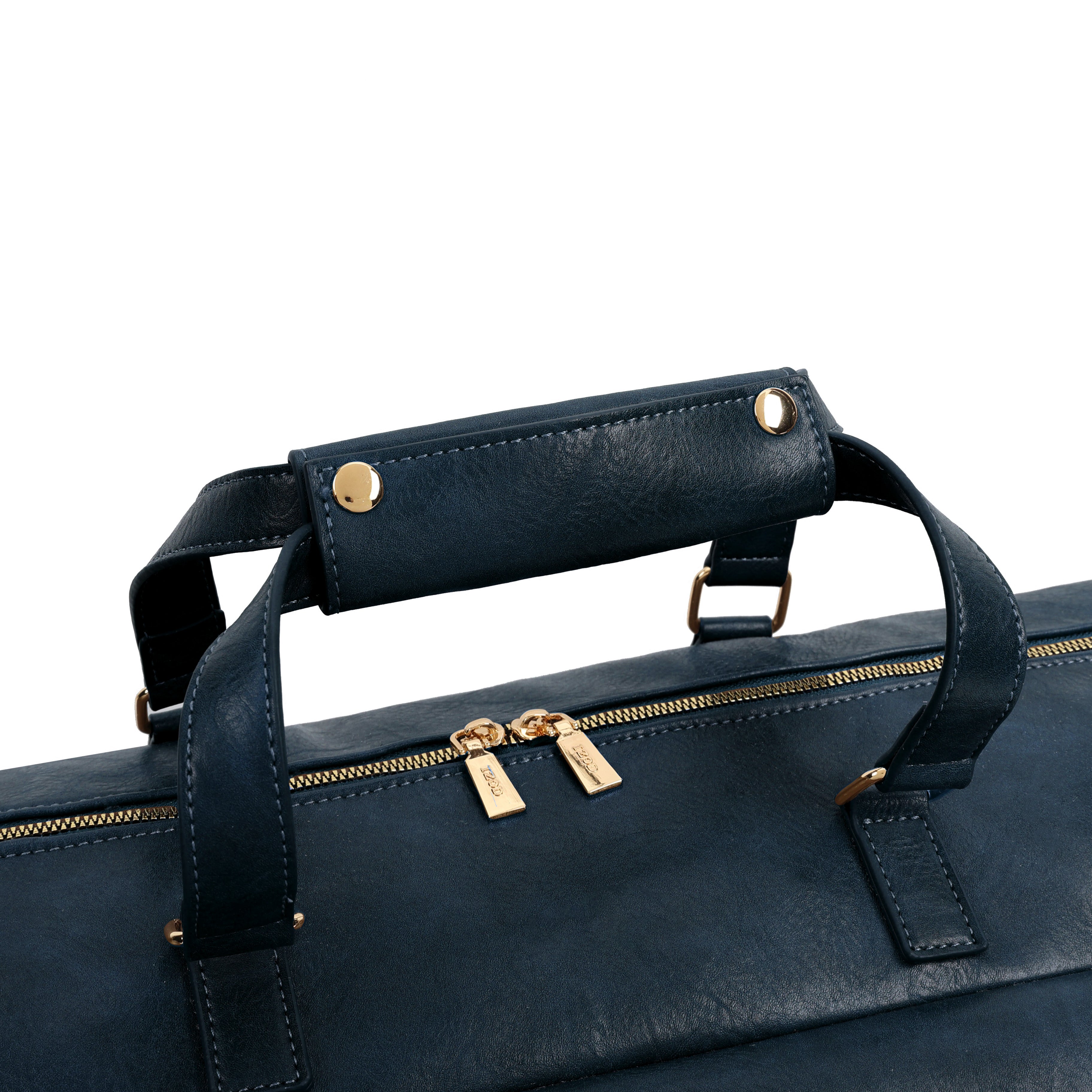 Atlas PU Leather Travel Carry-On Duffel Weekender Bag