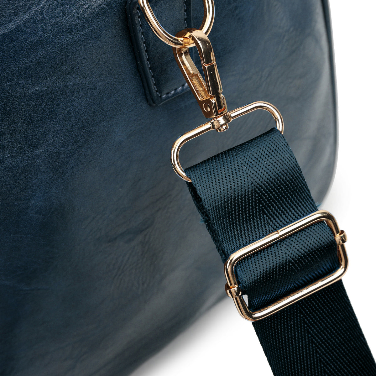Atlas PU Leather Travel Carry-On Duffel Weekender Bag