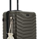 IZOD Phantom Lightweight Expandable ABS 3 Piece Luggage Set - 20", 24", and 28" Sizes with 360° Dual Spinning Wheels and Combo Lock