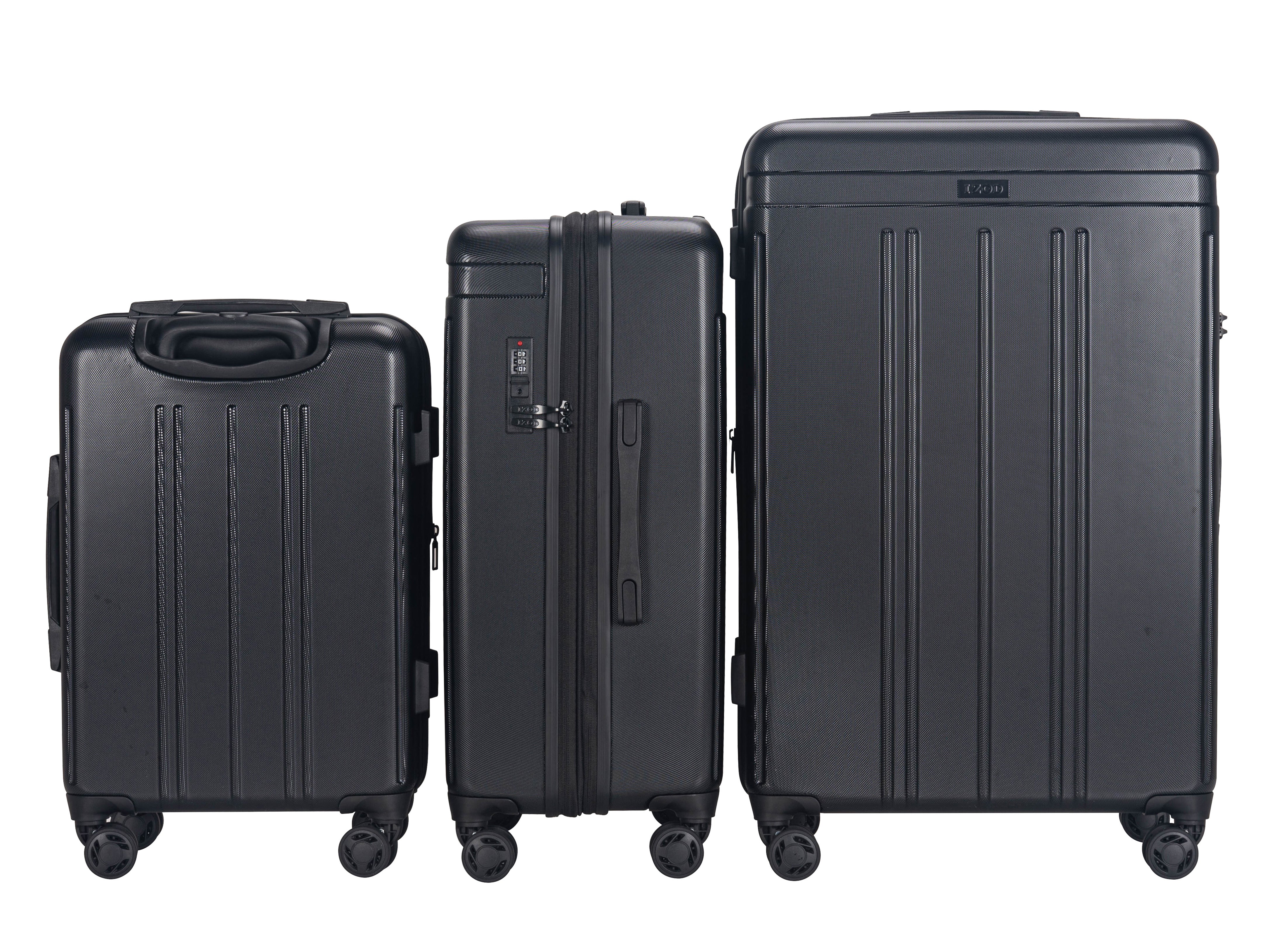 イトオテルミーセット IZOD Zoe 3-Piece Luggage Set – Lightweight ABS Hard Shell
