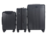 IZOD Zoe 3-Piece Luggage Set – Lightweight ABS Hard Shell Suitcases with 360° Spinner Wheels, Telescopic Handle & Expandable Design (28”/24”/20”)