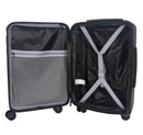IZOD Zoe 3-Piece Luggage Set – Lightweight ABS Hard Shell Suitcases with 360° Spinner Wheels, Telescopic Handle & Expandable Design (28”/24”/20”)