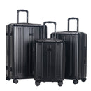 IZOD ISLA 3-Piece Luggage Set – Lightweight ABS Hard Shell Suitcases with 360° Spinner Wheels, Telescopic Handle & Expandable Design (28”/24”/20”)