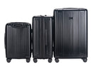 IZOD ISLA 3-Piece Luggage Set – Lightweight ABS Hard Shell Suitcases with 360° Spinner Wheels, Telescopic Handle & Expandable Design (28”/24”/20”)