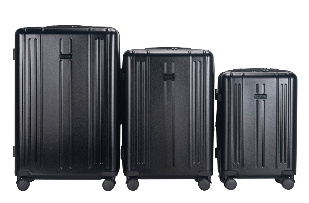 IZOD ISLA 3-Piece Luggage Set – Lightweight ABS Hard Shell Suitcases with 360° Spinner Wheels, Telescopic Handle & Expandable Design (28”/24”/20”)