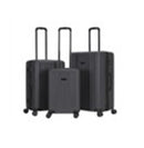 IZOD ISLA 3-Piece Luggage Set – Lightweight ABS Hard Shell Suitcases with 360° Spinner Wheels, Telescopic Handle & Expandable Design (28”/24”/20”)