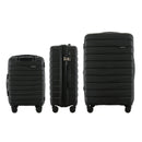 IZOD Soren Hardside Lightweight Expandable 3 Piece Luggage Set