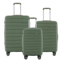 IZOD Soren Hardside Lightweight Expandable 3 Piece Luggage Set