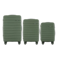 IZOD Soren Hardside Lightweight Expandable 3 Piece Luggage Set