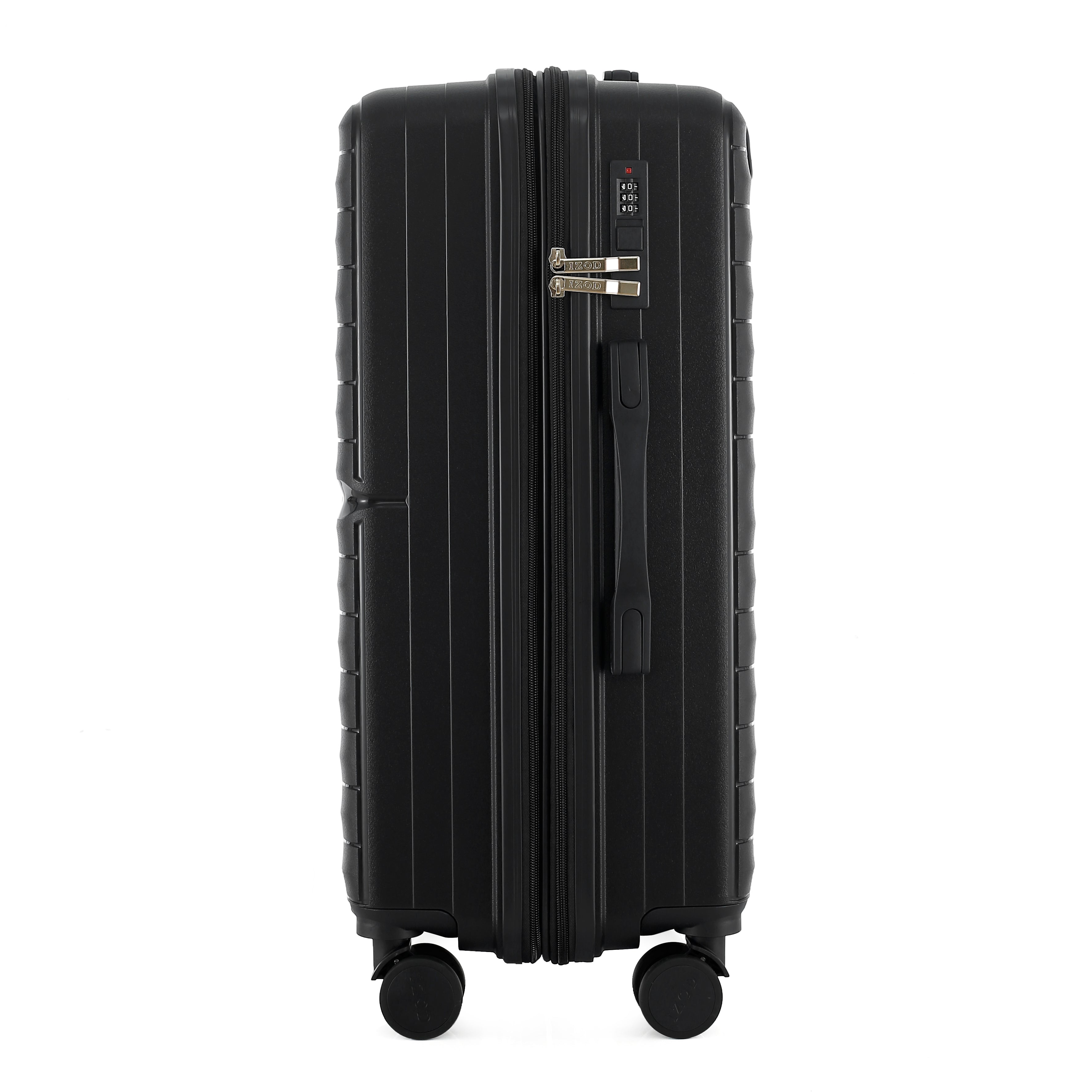 IZOD Marx Hardside Lightweight Expandable 3 Piece Luggage Set
