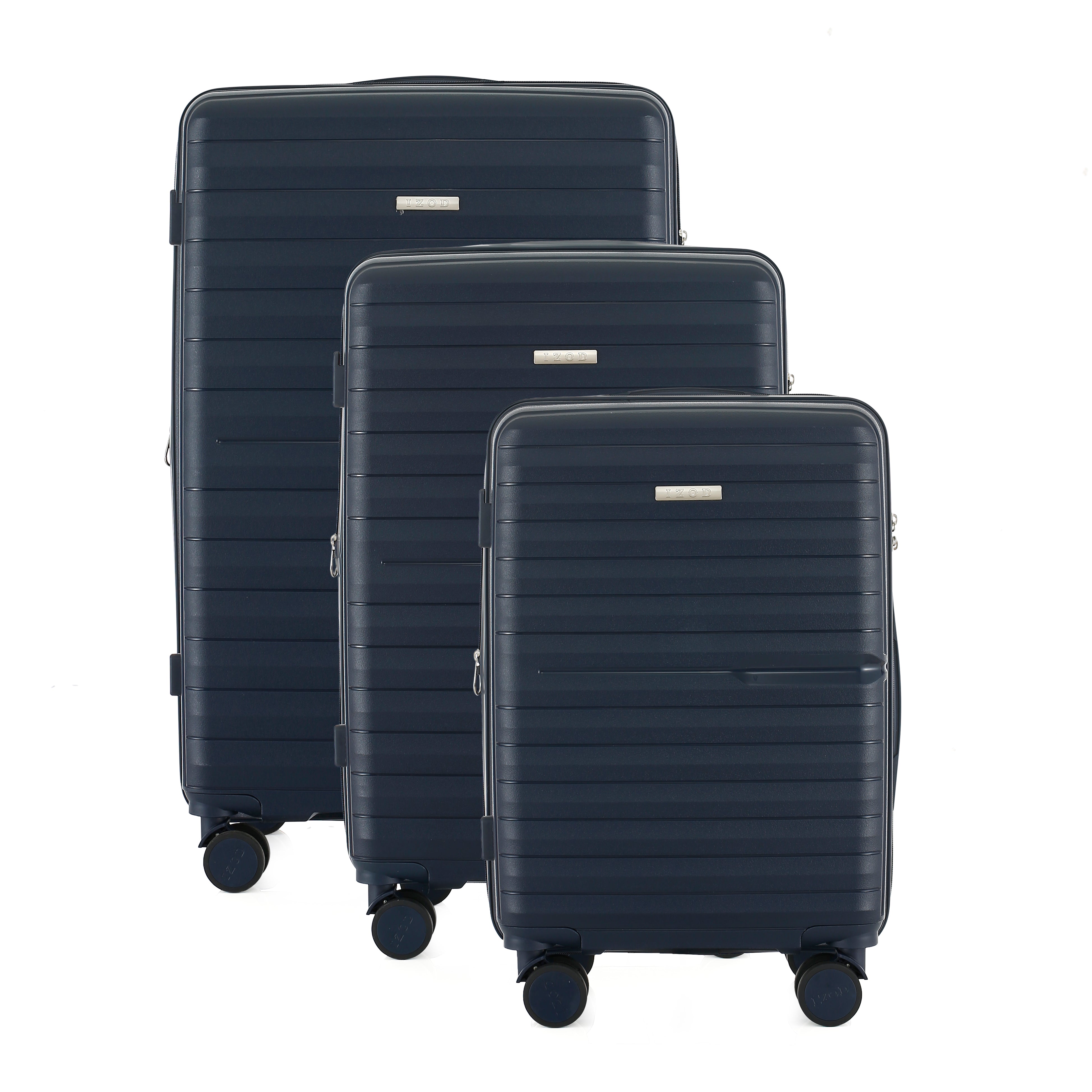 IZOD Marx Hardside Lightweight Expandable 3 Piece Luggage Set