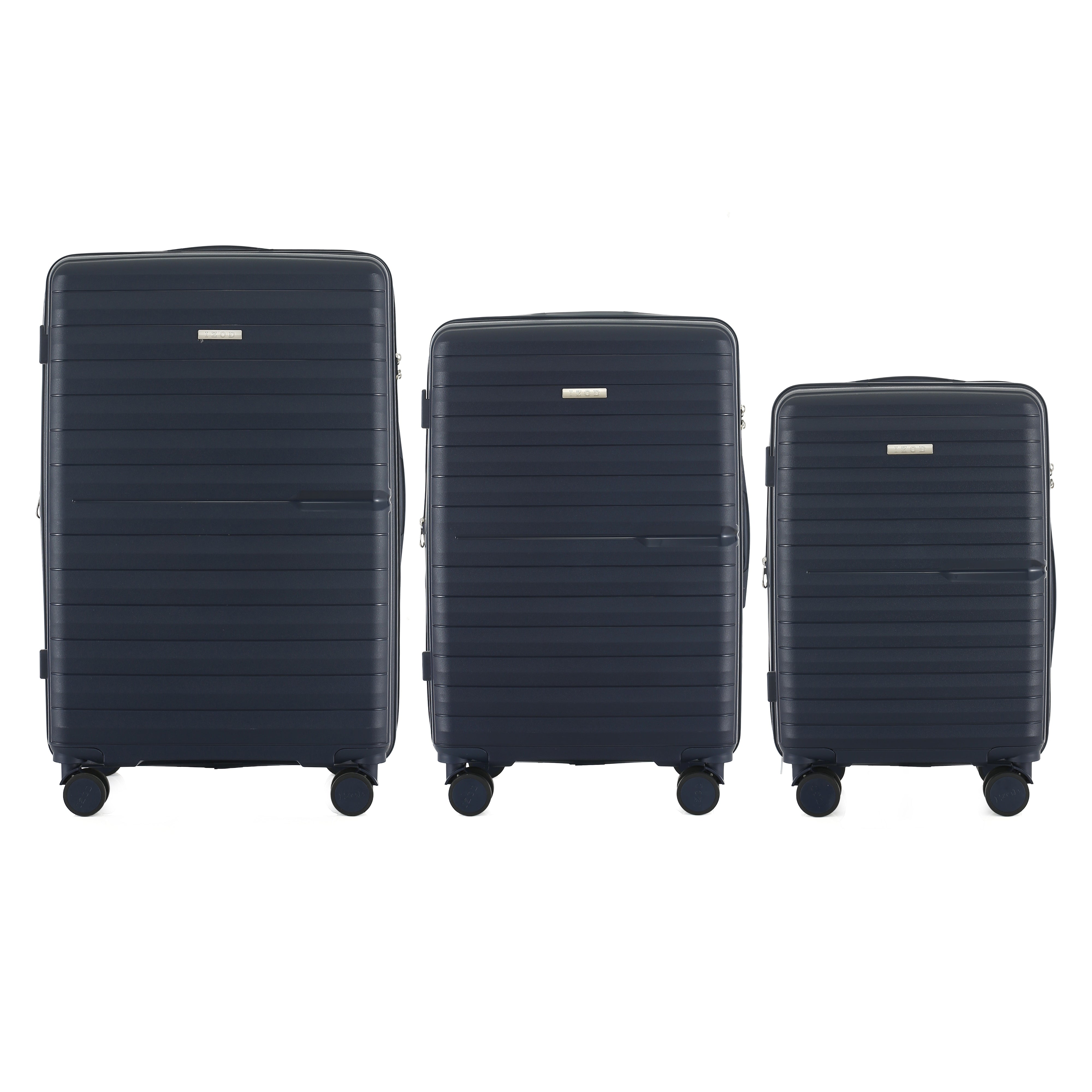 IZOD Marx Hardside Lightweight Expandable 3 Piece Luggage Set
