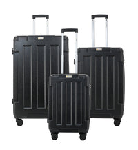 US Army Hawk 3-Piece Luggage Set – Lightweight Expandable ABS Hard Shell Suitcases with Spinner Wheels & Logo Print (28”/24”/20”) – Military Travel Collection