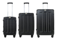 US Army Hawk 3-Piece Luggage Set – Lightweight Expandable ABS Hard Shell Suitcases with Spinner Wheels & Logo Print (28”/24”/20”) – Military Travel Collection