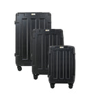 US Army Hawk 3-Piece Luggage Set – Lightweight Expandable ABS Hard Shell Suitcases with Spinner Wheels & Logo Print (28”/24”/20”) – Military Travel Collection