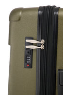 US Army Hawk 3-Piece Luggage Set – Lightweight Expandable ABS Hard Shell Suitcases with Spinner Wheels & Logo Print (28”/24”/20”) – Military Travel Collection