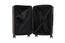 US Army Hawk 3-Piece Luggage Set – Lightweight Expandable ABS Hard Shell Suitcases with Spinner Wheels & Logo Print (28”/24”/20”) – Military Travel Collection