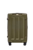 US Army Hawk 3-Piece Luggage Set – Lightweight Expandable ABS Hard Shell Suitcases with Spinner Wheels & Logo Print (28”/24”/20”) – Military Travel Collection