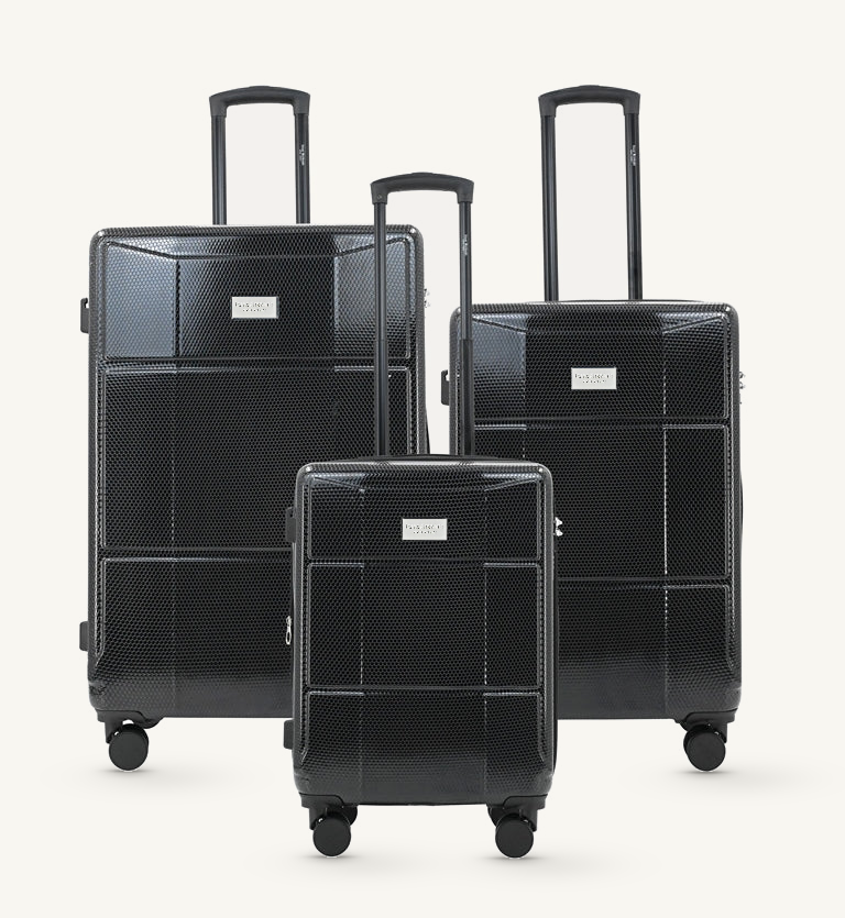 Isaac Mizrahi Aero Lightweight Expandable 3-Piece Luggage Set