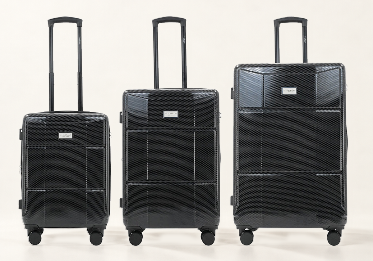 Isaac Mizrahi Aero Lightweight Expandable 3-Piece Luggage Set
