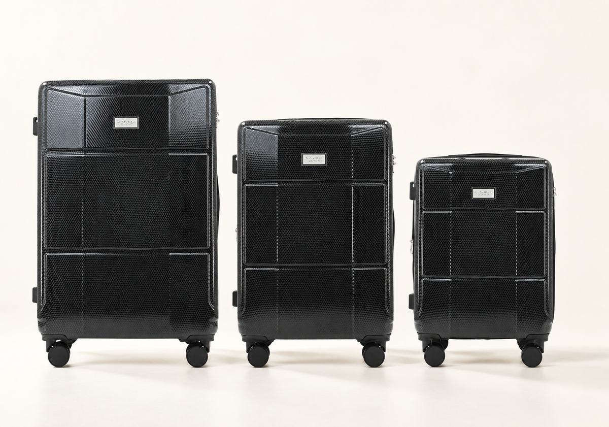 Isaac Mizrahi Aero Lightweight Expandable 3-Piece Luggage Set