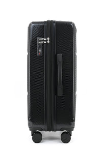 ISAAC MIZRAHI AERO 3-Piece Luggage Set – Lightweight Expandable ABS Hard Shell Suitcases with Spinner Wheels (28”/24”/20”) – Designer Travel Set