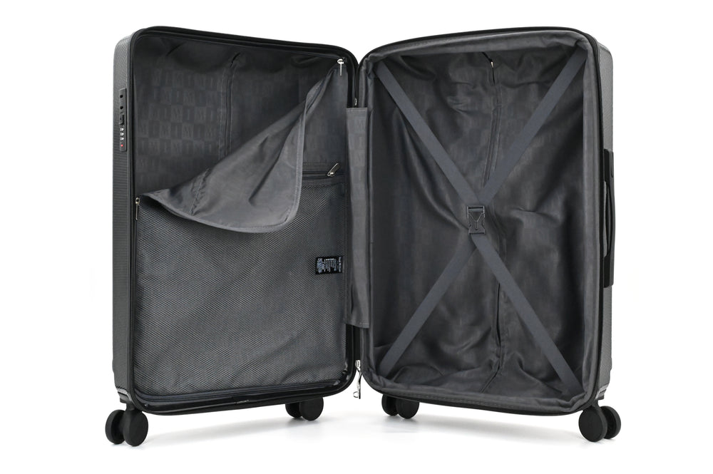 Isaac Mizrahi Arlo 28 Inch Large Spinner Expandable Hardside Luggage