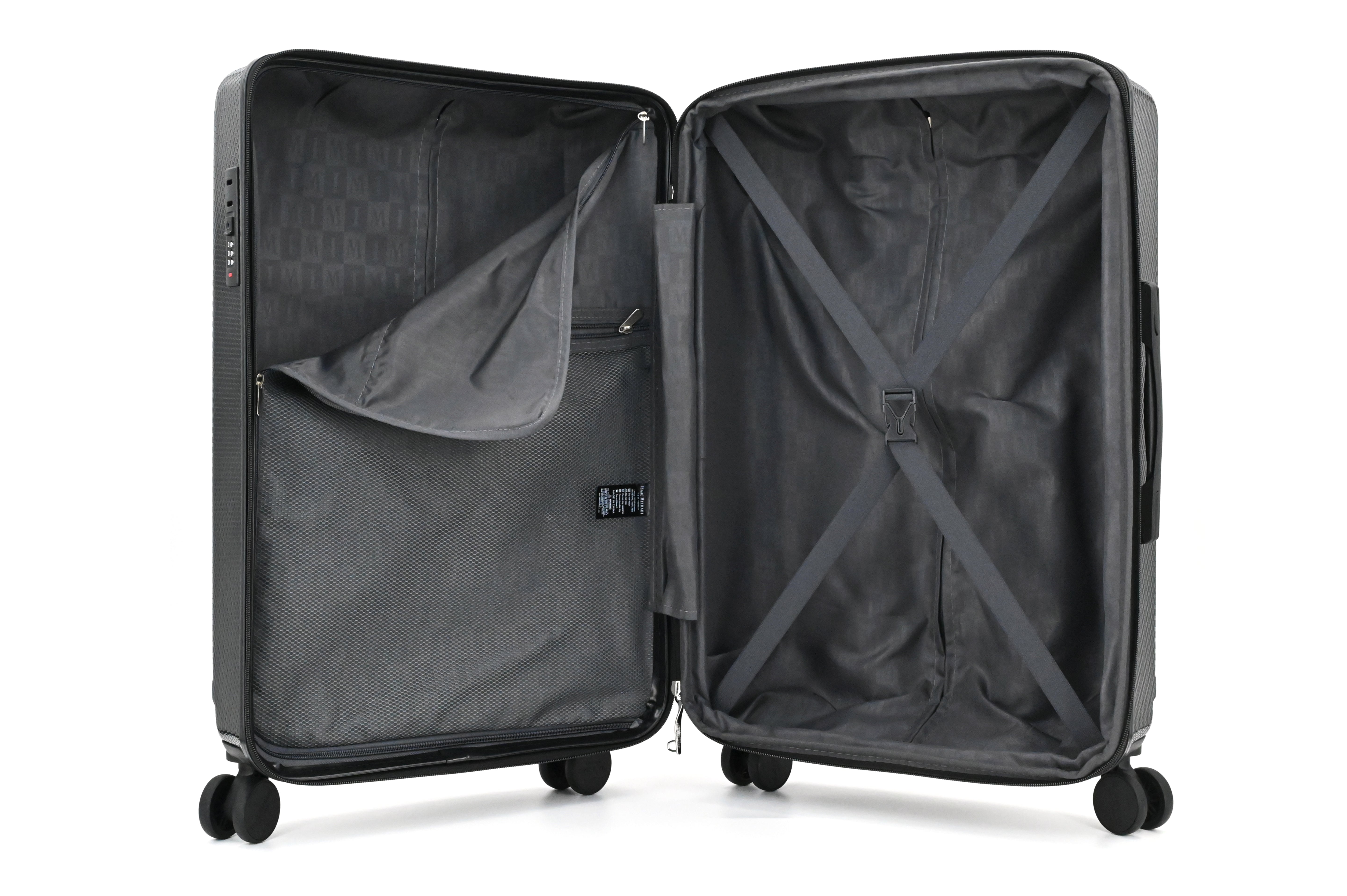 Isaac Mizrahi Arlo 28 Inch Large Spinner Expandable Hardside Luggage