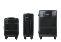 ISAAC MIZRAHI AERO 3-Piece Luggage Set – Lightweight Expandable ABS Hard Shell Suitcases with Spinner Wheels (28”/24”/20”) – Designer Travel Set