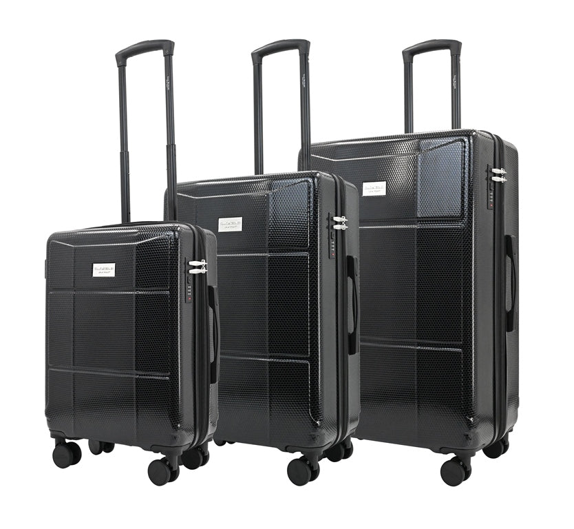 Isaac Mizrahi Aero Lightweight Expandable 3-Piece Luggage Set