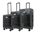 ISAAC MIZRAHI AERO 3-Piece Luggage Set – Lightweight Expandable ABS Hard Shell Suitcases with Spinner Wheels (28”/24”/20”) – Designer Travel Set