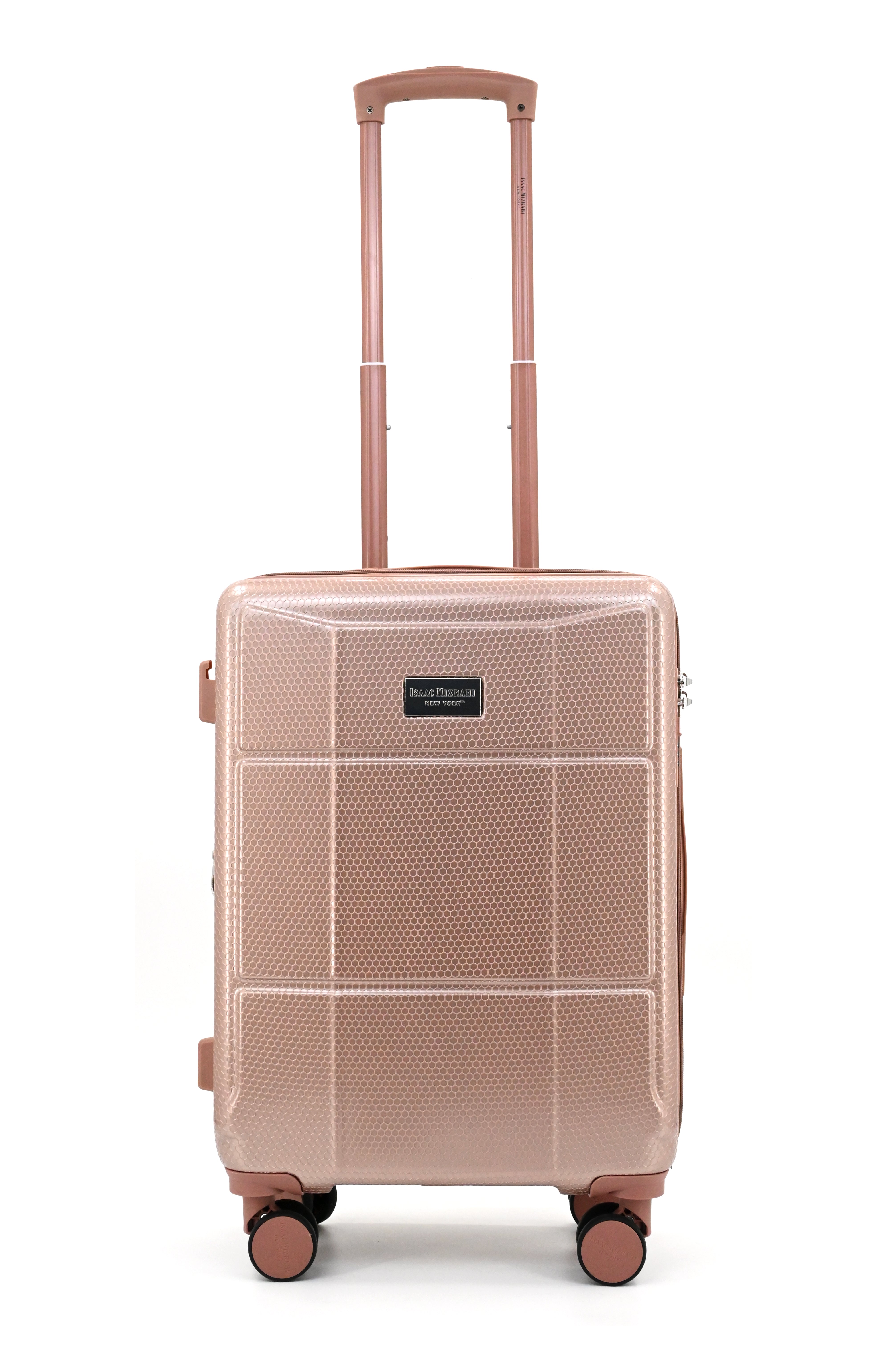 ISAAC MIZRAHI AERO 3-Piece Luggage Set – Lightweight Expandable ABS Hard Shell Suitcases with Spinner Wheels (28”/24”/20”) – Designer Travel Set