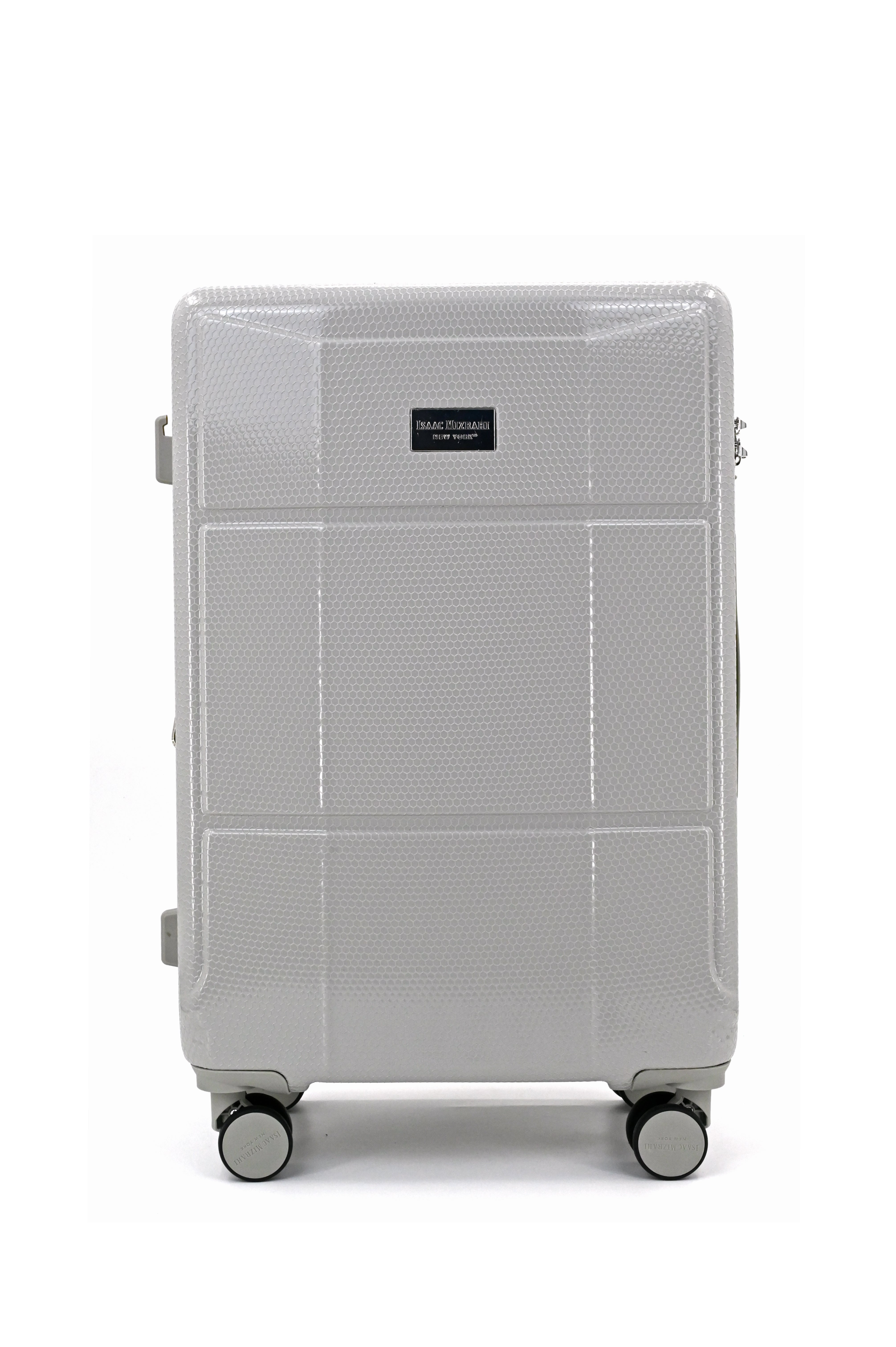 ISAAC MIZRAHI AERO 3-Piece Luggage Set – Lightweight Expandable ABS Hard Shell Suitcases with Spinner Wheels (28”/24”/20”) – Designer Travel Set