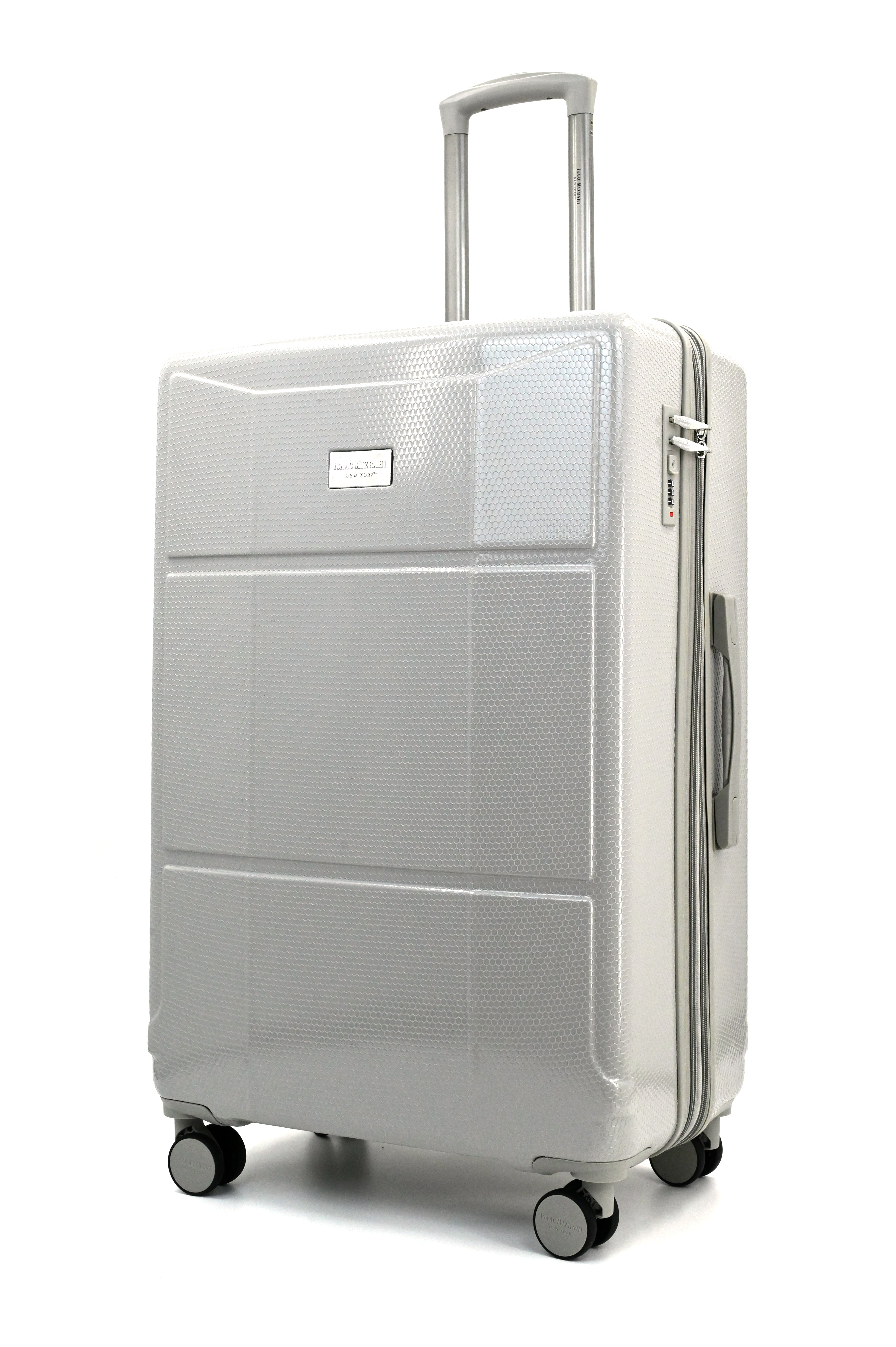 ISAAC MIZRAHI AERO 3-Piece Luggage Set – Lightweight Expandable ABS Hard Shell Suitcases with Spinner Wheels (28”/24”/20”) – Designer Travel Set