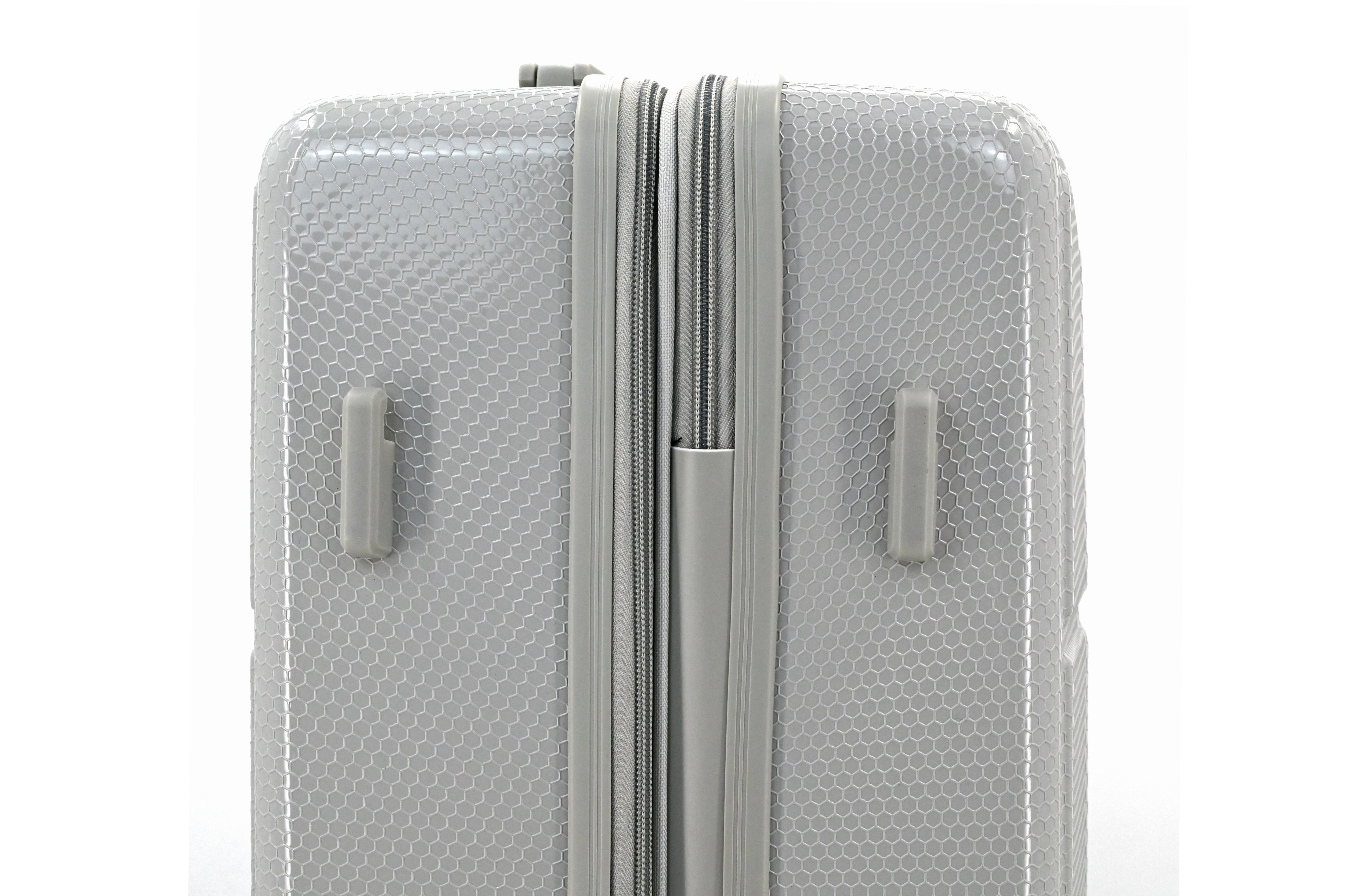 ISAAC MIZRAHI AERO 3-Piece Luggage Set – Lightweight Expandable ABS Hard Shell Suitcases with Spinner Wheels (28”/24”/20”) – Designer Travel Set