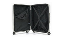 ISAAC MIZRAHI AERO 3-Piece Luggage Set – Lightweight Expandable ABS Hard Shell Suitcases with Spinner Wheels (28”/24”/20”) – Designer Travel Set