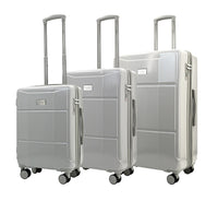 ISAAC MIZRAHI AERO 3-Piece Luggage Set – Lightweight Expandable ABS Hard Shell Suitcases with Spinner Wheels (28”/24”/20”) – Designer Travel Set