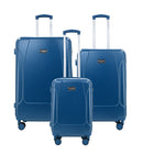 ISAAC MIZRAHI LUNA 3-Piece Luggage Set – Lightweight Expandable ABS Hard Shell Suitcases with Spinner Wheels (28”/24”/20”) – Designer Travel Set